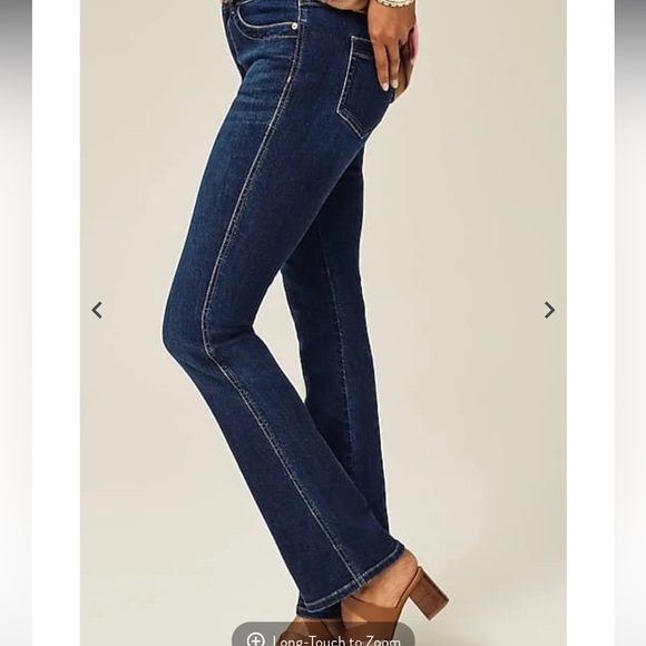 J Jill High Rise Boot Cut Jeans 10R - Picture 3 of 9